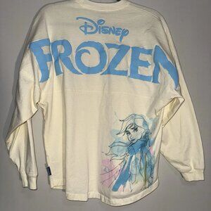 New Sequined Disney Parks Frozen Elsa Spirit Jersey – Adult Size S